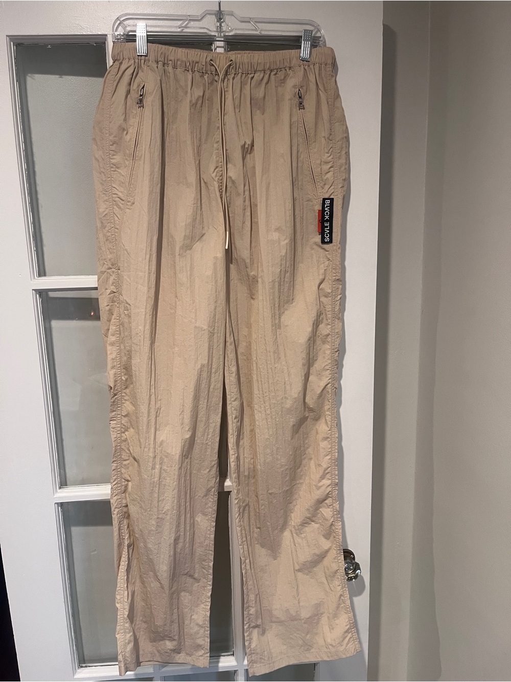 Black Scale BLVCK SCVLE Tactical Nylon Pants Beige / Tan Men's Size XXL in NWT